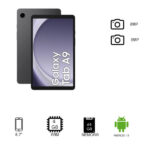 TABLET SAMSUNG GALAXY A9 SM-X115 OCTA CORE, Memoria 4GB,64GB 4-LTE 8.7" BLUETOOTH ANDROID 13 GRAPHITE
