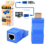 EXTENSOR DE SEÑAL HDMI DE 30M CON CABLE UTP