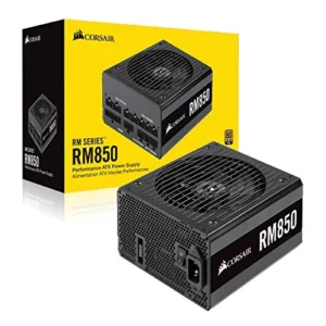 FUENTE DE PODER CORSAIR GAMING RM850E 850W FULLY MODULAR LOW-NOICE ATX3.1 PCIE5.1 GOLD