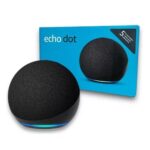 PARLANTE ECHO DOT 5TA GEN. INTELIGENTE CON ALEXA BLACK