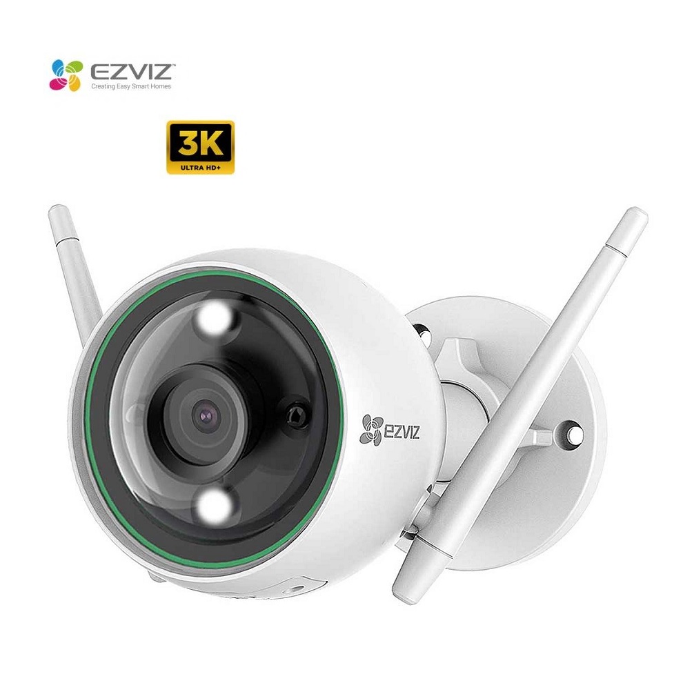 CAMARA EZVIZ INTELIGENTE IP H3 5MP TUBO 3K SELLADA