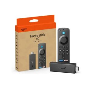 FIRE TV STICK AMAZON HD 8GB WIFI5 ALEXA VOICE REMOTE CONTROL BLACK