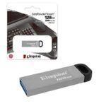FLASH MEMORY KINGSTON 128GB DATA TRAVELER KYSON DTKN USB 3.2