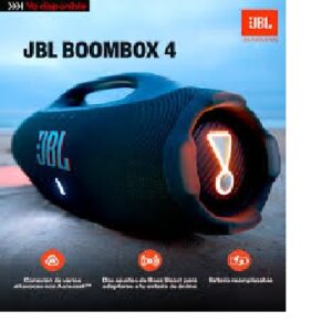 PARLANTE JBL BOOMBOX 4 BLUETOOTH BLACK