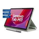 TABLET LENOVO M11 LTE TB330XU OCTA CORE 4GB,128GB,11"IPS,ANDROID 13,ESTUCHE, LAPIZ