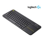 TECLADO LOGITECH K400 PLUS WIRELESS TOUCH BLACK