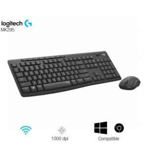 TECLADO LOGITECH+MOUSE MK295 WIRELESS UNIFYING USB