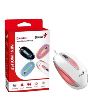MOUSE GENIUS DX-MINI BLACK RGB BLUEEYE USB