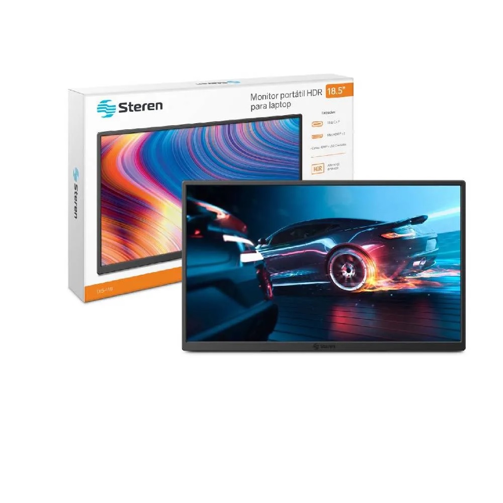 MONITOR STEREN DIS-118 PORTATIL HDR P/LAPTOP 18.5