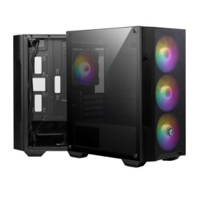 CASE MSI MAG FORGE M100A GAMING MICRO ATX TOWER BLACK