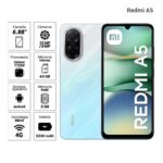 CELULAR XIAOMI REDMI A5 UNISOC T7250 3GB,64GB,6.88",ANDROID 15,BLUE