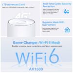 SISTEMA WIFI MESH TPLINK DECO X10 AX1500 1500MBPS PACK 3