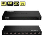 SPLITER HDMI 8 PUERTOS 4Kx2K 3D