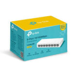 SWITCH TPLINK LS1008 8 PUERTOS FAST ETHERNET, CUBIERTA PLASTICA, PLUG AND PLAY