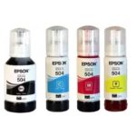TINTA EPSON 504 ORIGINAL CADA COLOR