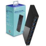 HUB TPLINK UH700 7 PUERTOS USB 3.0 BLACK